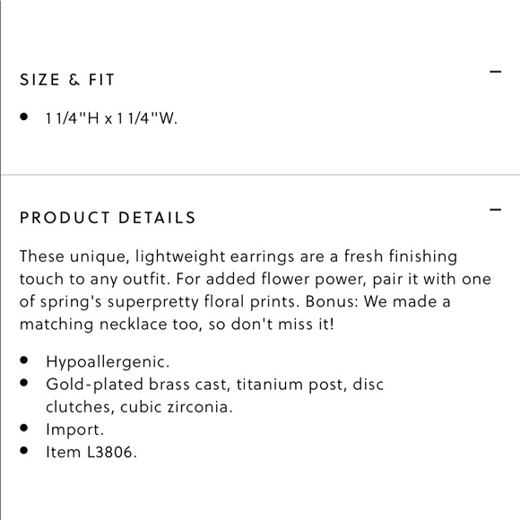 J.crew crystal floral stud earring - Picture 4 of 7